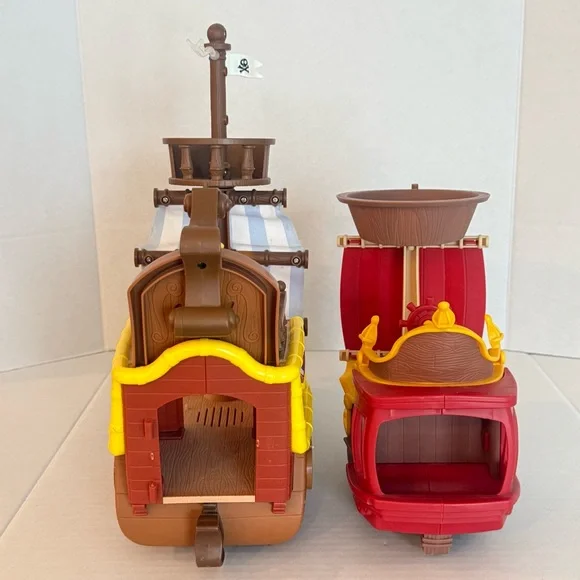 Fisher Price Disney Jake & the Never Land Pirate Ship Bucky & Hook’s Jolly Roger - Picture 15 of 17